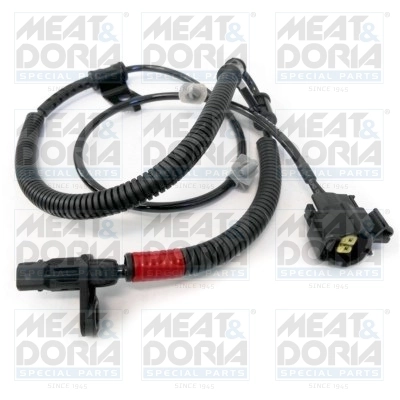 Sensor, wheel speed